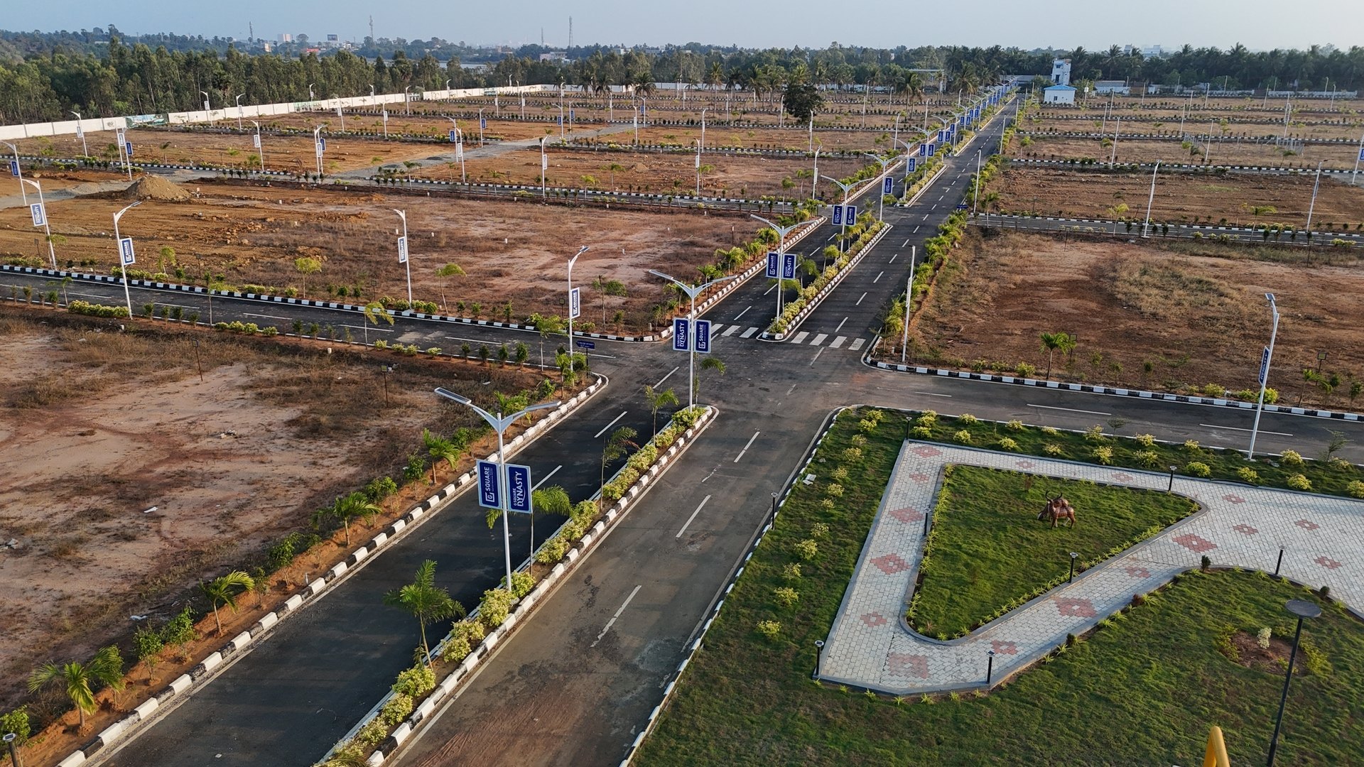 Planned commercial layout — R G R INFRA layouts and development